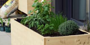 Raised Herb Container Garden