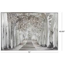 Landscape Trees Framed Wall Art