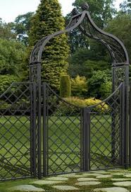 Stunning Metal Garden Arches With Gate