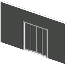 Sliding Door With Coating 1 Panel