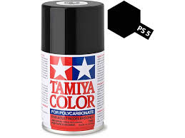Black Polycarbonate Spray Paint 86005