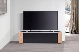 Sirius 1600 Hybrid Oak And Black Tv Cabinet