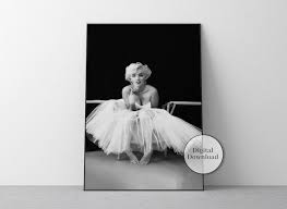 Vintage Marilyn Monroe Ballerina Poster