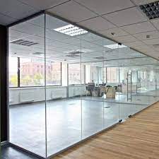 Office Toughened Glass Partition