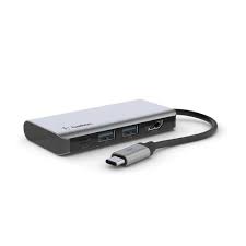 belkin avc006btsgy usb c 4 in 1 multiport adapter