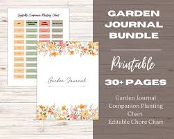 Green Garden Journal Bundle With