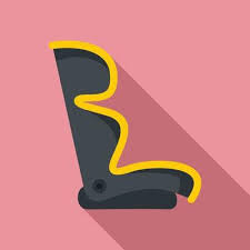Car Seat Icon Vector Art Icons And
