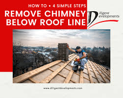 How To Remove Chimney Below Roof Line