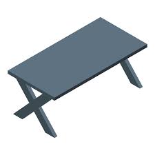 Table Furniture Icon Isometric