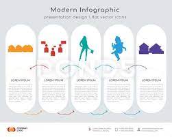 Row Of Houses Infographics Design