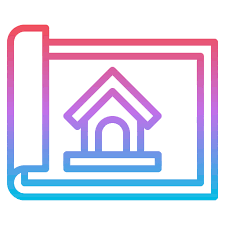 House Blueprint Free Buildings Icons