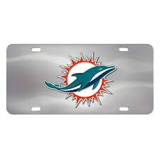 Miami Dolphins Stainless Steel Die Cast