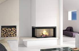 Axis H1200vlg Two Sided Wood Fireplace