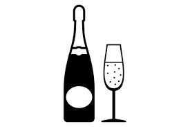 Champagne Icon Sparkling Wine Glass