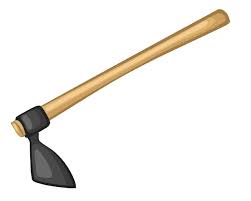 Hoe Isolated Background Garden Tool