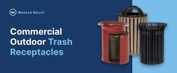 Trash Receptacles Durable Stylish