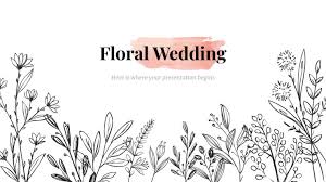 Fl Wedding Google Slides And