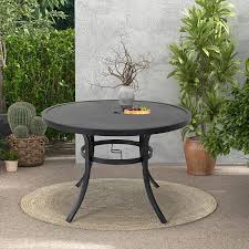Elisabeth Pc Cast Aluminum Dining Set W