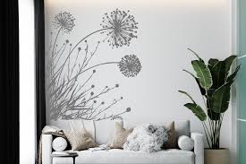 Dandelion Wall Decal Flower Wall Decal