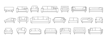 Sofa Outline Images Browse 52 094