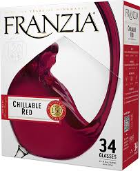 Chillable Red Franzia Wines