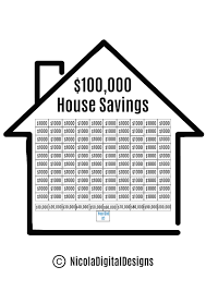 100 000 House Savings Tracker 100 000