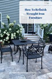 Repaint Wrought Iron Patio Furniture