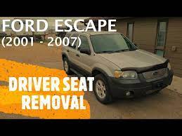 Ford Escape Front Driver Seat Removal