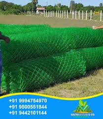 Plastic Coated Chain Link Fencing