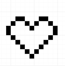 How To Make A Simple Pixel Art Heart 8