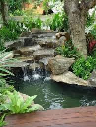 Natural Water Rock Fountain