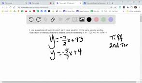 Use A Graphing Calculator To Graph Each