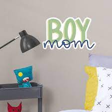 Removable Wall Decals Boy Mom Wall Decals