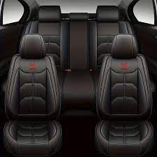 5 Seats Car Seat Cover Suv Faux Leather