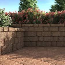 Pavestone Promuro 6 In X 18 In X 12 In Harvest Blend Concrete Retaining Wall Block 40 Pcs 30 Sq Ft Pallet
