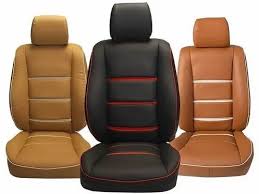 Black Leather Car Seat Covers At Rs