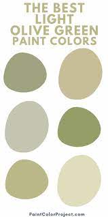 Light Olive Green Paint Colors In 2023