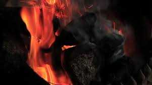 Cu Of Peat Fire Burning Ireland Gf