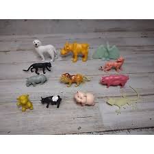 Small Plastic Rubber Animal Toys