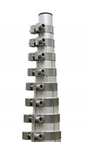 aluminium telescopic mast 10m