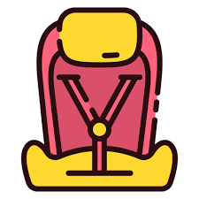 Car Seat Good Ware Lineal Color Icon