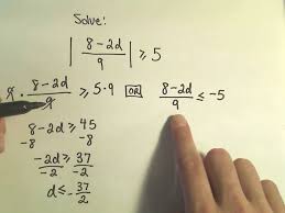 Solving Absolute Value Inequalities