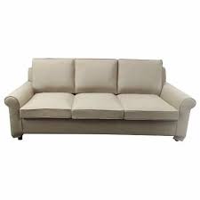 Off White Designer Leather Sofa At Rs