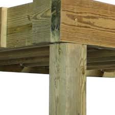 6x6 ground contact rated treated posts