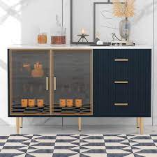 Sideboard Marble Sticker Tabletop