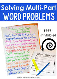 Solving Multi Part Word Problems