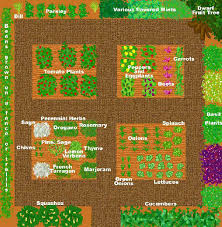 Sample Kitchen Garden Design Plan