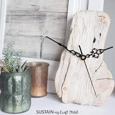 How To Make A Clock With Driftwood