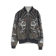 Hermes Cheval Punk Bandana Blouson 46