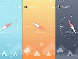 Compass Ui And Iphone Wallpapers Sketch